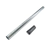 3T-MOTORS Rolladenwelle 110 cm SW60, 8-kant, Wellenset mit Kapsel, Stahlwelle, Rollladen-Welle, Welle, Rollladenwelle achtkant für Rolladen, R