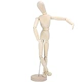 Weikeya Künstlerskizzenmodell, ausgezeichnete Handwerkskunst Flexible Holzpuppe für Künstler für Künstlermodelle für Fotografie-R