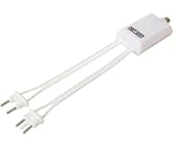 Sat-Fox 240/300 Ohm Weiche zu 75 Ohm IEC-Stecker für alte Radios; Symmetrierglied, Adapter; 240 Ohm UKW/FM W