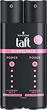 TAFT Haarspray Power Cashmere-artige Geschmeidigkeit Halt 5, 2er Pack, 500