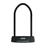 ABUS 112515 Bügelschloss Granit Plus 470/150 + USH470-Halterung - Fahrradschloss mit Parabolbügel - 300 mm Bügelhöhe - ABUS-Sicherheitslevel 12 - Schw