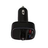 Vrttlkkfe FM Transmitter Kabellos Radio mit QC3.0 Schnell Laden Auto LadegeräT MP3 Play