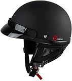 Redbike RB-520 Police Jethelm Schwarz Matt M (57/58)