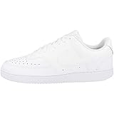 Nike Herren Court Vision Low Sneaker Basketballschuhe, White, 45 EU