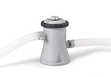 Intex Kartuschenfilteranlage Typ ECO 1250, Grau, 1.250 l/h / 30 W / 230 V