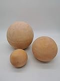 Dekokugel 3er Set Terracotta Frostfest 10cm, 15cm und 20cm -Tolle Gartendek