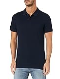 JACK & JONES Herren JJEBASIC Polo SS 2PK MP T-Shirt, Navy Blazer/Pack:1Black 1Navy Blazer, L