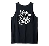 Lebe kostenlos oder stirb NH State Motto T-Shirt Tank Top