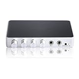 N/# 4K HDMI-kompatibler Karaoke-Admixer Dual-Mikrofon Soundkarte 12 V Tragbare Mini Low Noise Admixer Smart Karaoke-Maschine schw