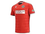 Macron Herren Hannover 96 21-22 Heim Trikot rot L