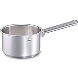 Fissler family line / Edelstahl-Stielkasserolle (1,9 L - Ø 16 cm) mit Schüttrand, spülmaschinen-und backofengeeignet, alle Herdarten - auch Induk