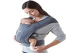 Ergobaby Embrace Babytrage für Neugeborene ab Geburt Extra Weich, Bauchtrage Baby Tragetasche Ergonomisch, Oxford B