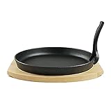Grillschale Induktionaldofen Top Grill Platte Grill Top Grilling Pfanne for Indoor GLASSEP Grille Grate Grate KATIVE NONSTICK Grill Panel Einfach Zu Säubern (Color : Black, Size : 25cm)