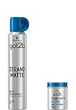 Schwarzkopf got2b Strand-Matte Set, Matt-Paste Surfer Look (4 x 100 ml) + Haarspray (1 x 200 ml)