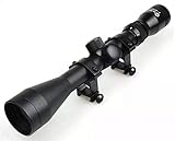 MJZYP 20Mm Rail Zielfernrohr 3-9X40 - Optics Reticle Tactical Scope Kollimator Visier Mit Freier Halterung Fadenkreuz Crosshair Reticle Z