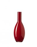 Leonardo Beauty Tischvase, Vase, Blumenvase, Glas, 18 cm, rot, 31409