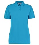 Kustom Kit Klassisches Poloshirt für Damen aus Polyester-Baumwoll-Piqué. Gr. 54, türkis / b