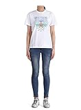 Kenzo Tiger Damen 2TS959 4YA T-Shirts (Weiß, L)