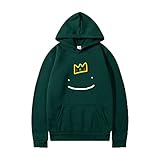 WAEKQIANG Herren/Damen Hip Hop Loose Hoodie Pullover Kapuzen Langarm Top Casual Activewear Hoodie Mit Taschen Herbst W
