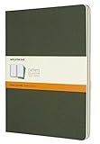 Moleskine Cahier Notizheft, Extra Large 19 x 25 cm, 120 Seiten, myrten-grü