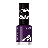 Manhattan Last und Shine Nagellack, Nr.900 My Bestie!, 1er Pack (1 X 10 ml)