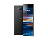 Sony Xperia 10 Smartphone (15, 24 cm (6 Zoll) 21: 9 Full HD+ Display, 64 GB Speicher, Dual-SIM, Split-Screen, Android 9) Schw