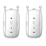 WFGF Curtain Smart Elektromotor mit Temperatur- und Helligkeitssensor – kabellose App oder automatische Timer-Steuerung, kompatibel mit Alexa, Google Home, IFTTT (1/2 Packungen)
