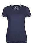 Elkline Damen T-Shirt VW-Bulli Open Road, Farbe:darkblue, Größe:46