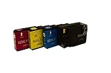 Novo Tintenpatronen HP kompatibel zu HP 7510/7512/7612/6100/6600/6700/7110/7610 Packung mit allen vier Farb