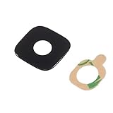 jbTec Kamera Glas Ersatz mit Kleber Schwarz passend für Samsung Galaxy J5 / J7 2016 - Camera Linse Glass Lens Rückseite Abdeckung Hinten Hintere Scheibe Back