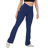 Freizeithose Damen Elegant Schlank Einfarbig Basic Yogahosen Hohe Taille Leicht Freizeithose Jogginghose Frühling Sommer Bequem Atmungsaktiv Sp