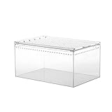 Transparente Reptilienbox Reptilienzuchtbecken Aus Acryl Ür Spinnenechsen, Eidechse, Skorpion, Tausendfüßler, Gehörnter Frosch, Käfer Und So W