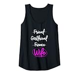 Damen Freund, Freundin, Verlobter, Ehefrau Frisch verheiratet Tank Top