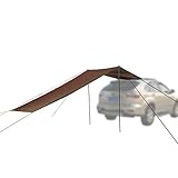 Heckzelt Auto, Auto Markise Sonnensegel Dachträger Heck Camping Wasserdicht Heckzelt Autozelt Sonnendach Tragbares Busvorzelt Vordach Markise Sonnenschutzdach Für Fahrzeuge, SUV, LKW Outdoor Camping