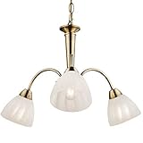 Hänge Lampe Decken Kron Leuchter Luster Wohn Ess Zimmer Leuchte Glas Lü