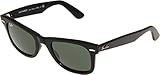 Ray-Ban 0RB2140 Rb2140 Original Wayfarer, Schwarz - Objektiv schwraz/G-15xlt - Größe: Einheitsgröß