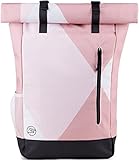 Rolltop Rucksack - Der Rucksack, der kann was du willst [30L] Verstecktes Laptopfach | für Uni, Reisen, Sport, Arbeit oder Freizeit – Jetzt Design w