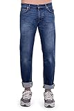 Roy Roger's - Herren Jeans 529 Slim aus Denim Stretch Amigo, blau, 30