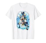 Disney Kingdom Of Hearts Sky Group Faded Design T-S