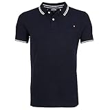 Superdry Herren Classic Poolside Pique Polo Poloshirt, Blau (Atlantic Navy Twist 3FX), S