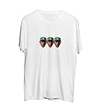 Tyler The Creator Rap Music Three Faces_MA0222 T-Shirt Shirt for Men Man Tshirt T Shirt Für Herren Novelty Tee Shirts, L White M