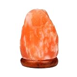 Fauean Himalaya Salzlampe Salzkristalllampe aus der Salt Range,Pakistan Salzstein Kristall Lampe 2-3kg Salzkristalllampe Salzsteinlampe in Geschenkbox [Energieklasse E]