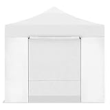 KEWAYES Faltzelt / Gazebo 3x3m wasserdicht faltbar einfach Farbe hellg