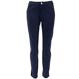 ALBERTO Damen Golfhose Mona-L WR Super Jersey, Farbe:Blau(899), Größe:40