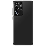 S21Ultra Android 11 5G Handy, Smartphone mit Gesichtserkennung und Entsperrungserkennung, 6800mAh Akku, 6,7'' Bildschirm, 50MP Dreifachkamera,Schw