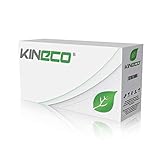 Kineco 10 Schriftbänder kompatibel für Brother TZE-231 TZ-231 12mm/8m - Schwarz auf Weiß P-Touch H100LB H100R H105 E100 E100VP D200 D200BW D200VP D210 D210V