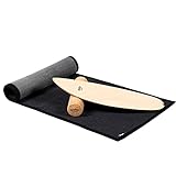 WAHU Board Matte - aus Sisal (165x60 cm) rutschfeste Matte - fair produziert - vermeidet Kratzer beim Boarden - 100% natürlich |