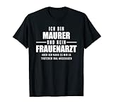 Maurer Zunft, Maurermeister und Handwerker Design I Motiv T-S