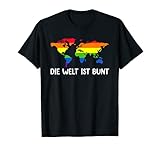 Die Welt Ist Bunt Shirt LGBT Ally Rainbow Die Welt Ist Bunt T-S