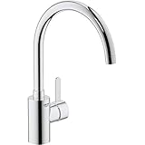 GROHE Eurosmart Cosmopolitan | Küchenarmatur - Einhand-Spültischbatterie |Schwenkbereich wählbar | chrom | 31180000